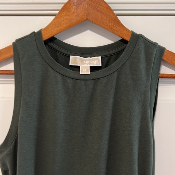 MICHAEL KORS Green Crewneck Dress Size XS - Picture 5 of 6